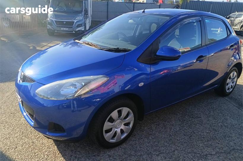 Blue 2007 Mazda 2 Hatchback Neo