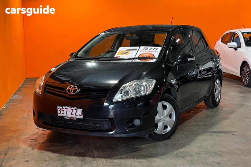 Black 2009 Toyota Corolla Hatchback Ascent