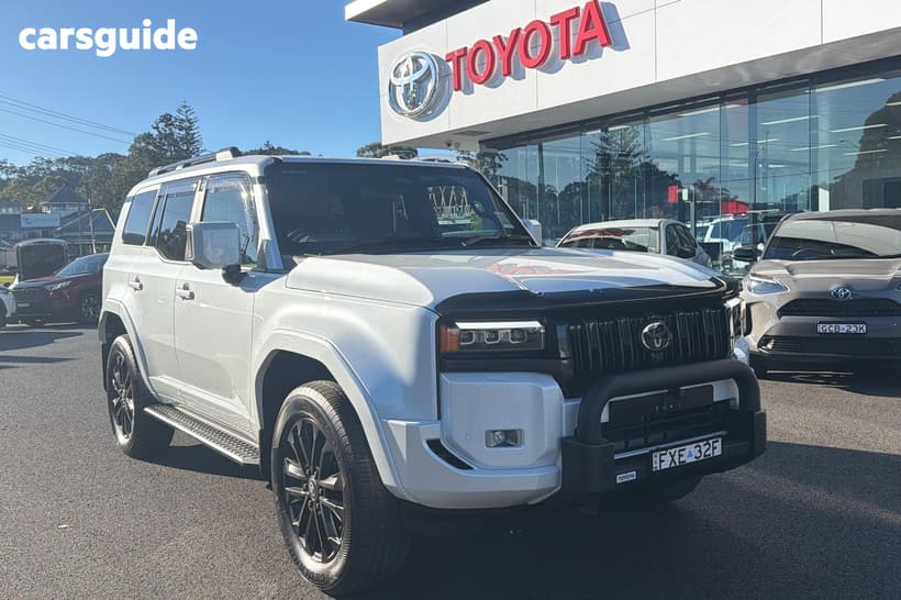 White 2026 Toyota Landcruiser Prado Wagon Kakadu