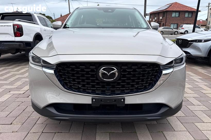 Silver 2024 Mazda CX-5 Wagon G25 Maxx Sport (Awd)