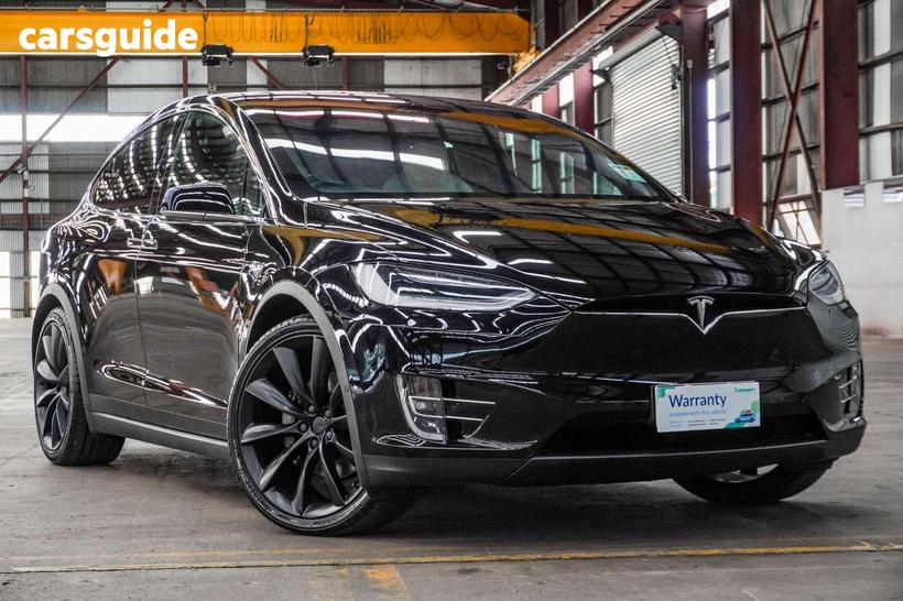 Black 2020 Tesla Model X Wagon Long Range
