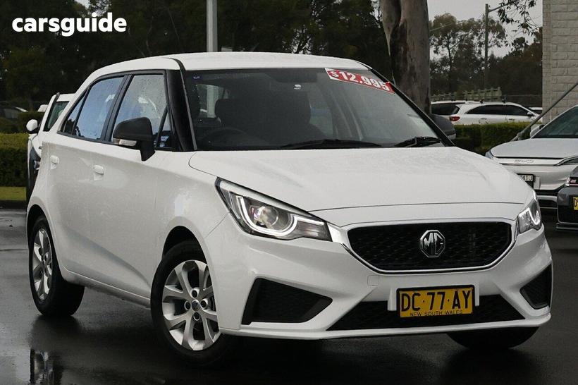 White 2021 MG MG3 Hatchback Core