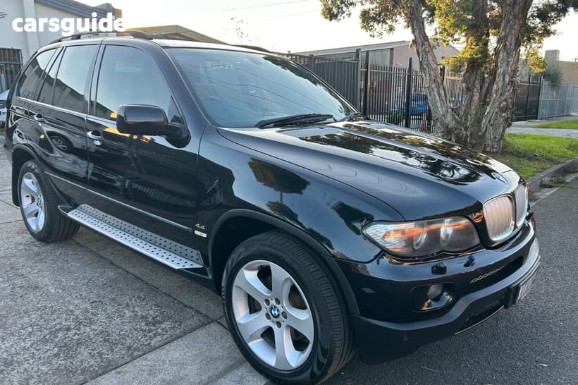 Black 2007 BMW X5 Wagon 4.4I