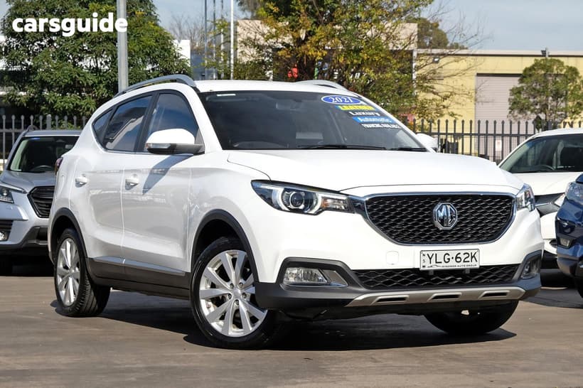 White 2021 MG ZS Wagon Excite