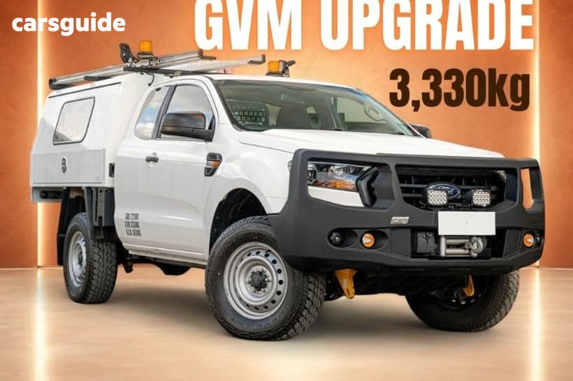White 2019 Ford Ranger Super Cab Chassis Xl 3.2 (4X4)