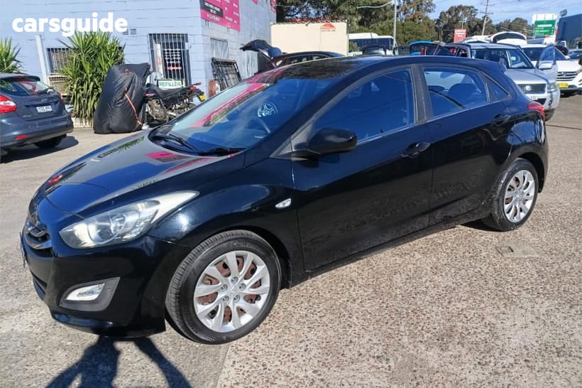 Black 2013 Hyundai I30 Hatchback Active