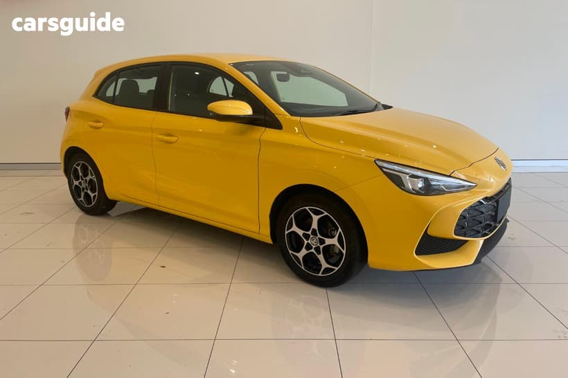 Yellow 2024 MG MG3 Hatch EXCITE