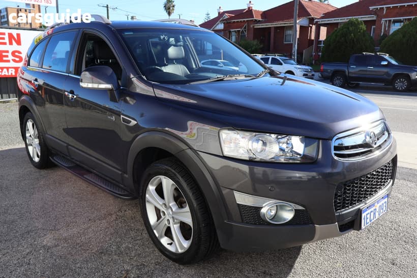 Grey 2013 Holden Captiva Wagon 7 Lx (4X4)