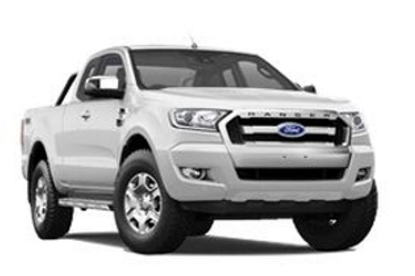 White 2017 Ford Ranger Super Cab Utility Xlt 3.2 (4X4)