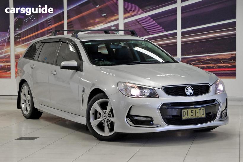 Silver 2016 Holden Commodore Sportswagon Sv6