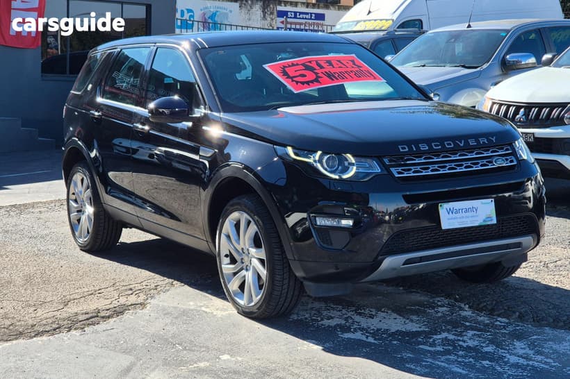 Black 2016 Land Rover Discovery Sport Wagon Sd4 Hse