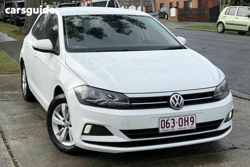 White 2019 Volkswagen Polo Hatchback 85 Tsi Comfortline