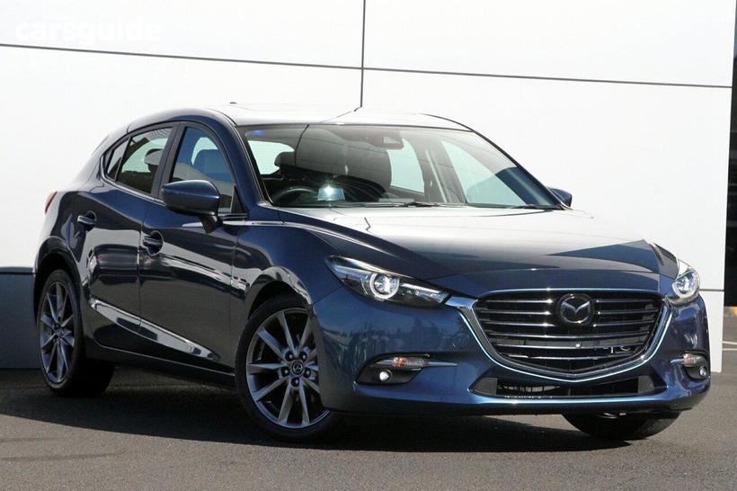 Blue 2018 Mazda 3 Hatchback Sp25 Astina