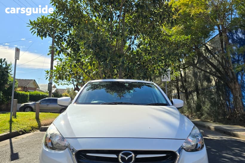 White 2014 Mazda 2 Hatchback Genki