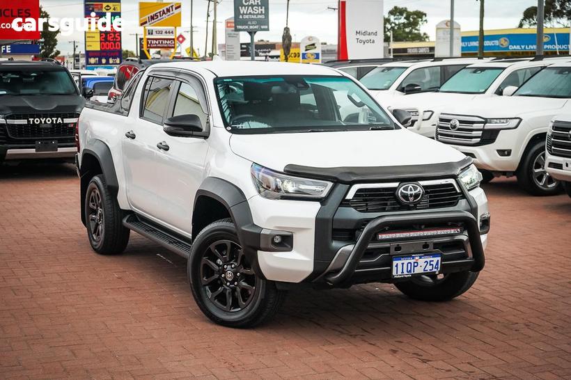 White 2025 Toyota Hilux Double Cab Pick Up Rogue 48V (4X4)