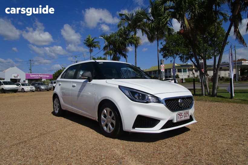 White 2019 MG MG3 Hatchback Excite (With Navigation)