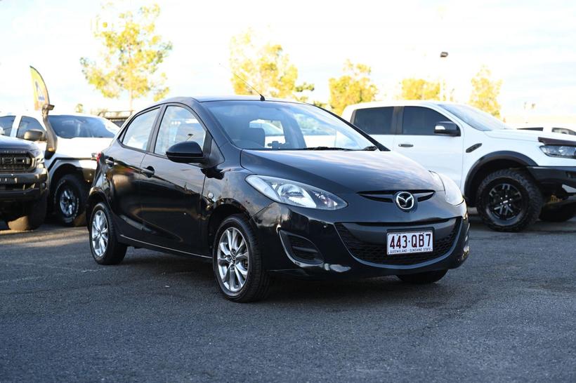 Black 2009 Mazda 2 Hatchback Neo