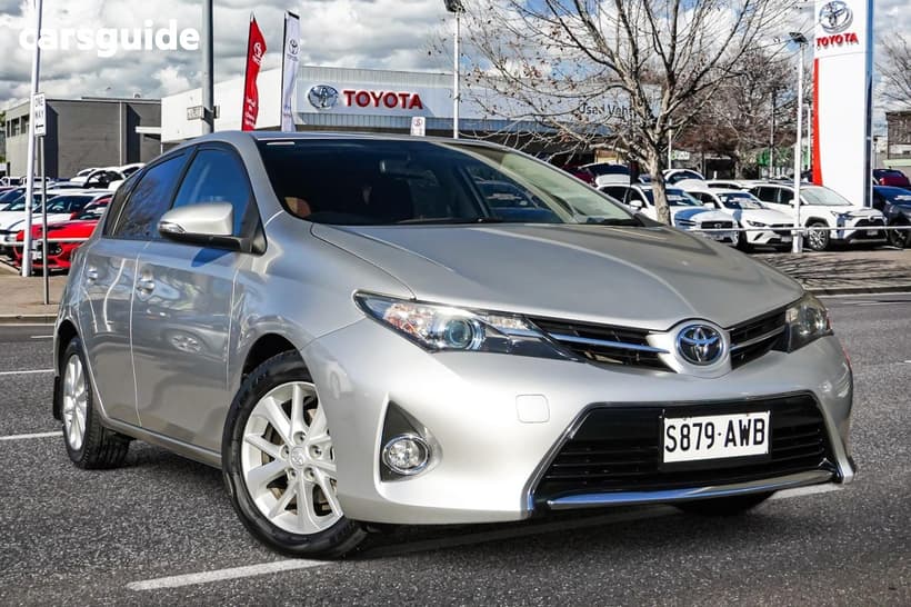 Silver 2012 Toyota Corolla Hatchback Ascent Sport