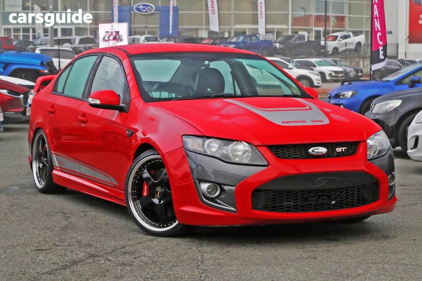 Red 2009 FPV GT Sedan FG R