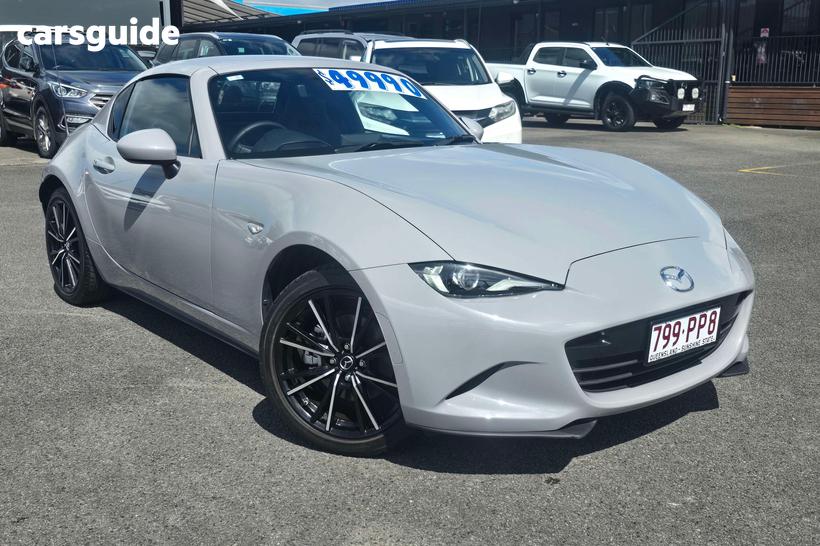 Grey 2025 Mazda MX-5 Convertible G20 Rf Gt
