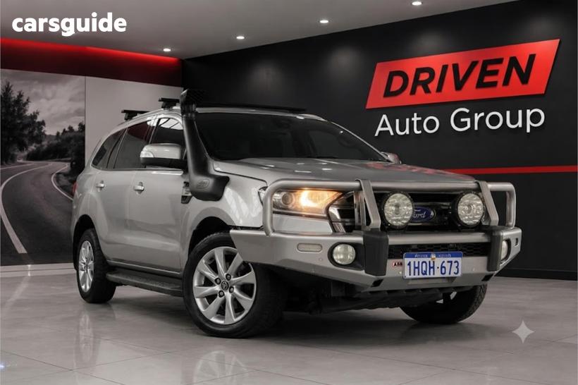 Grey 2017 Ford Everest Wagon Trend
