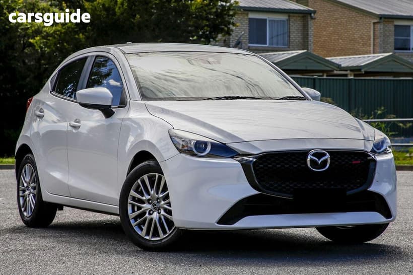 White 2026 Mazda 2 Hatchback G15 Evolve