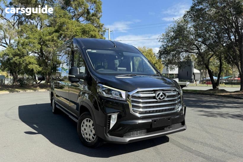 Black 2022 LDV Deliver 9 Van Lwb High Roof
