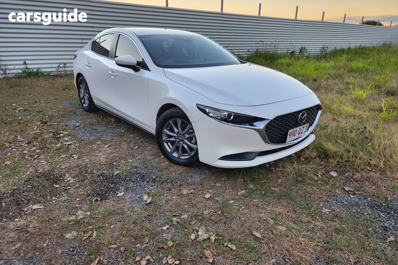 White 2020 Mazda 3 Sedan G20 Pure