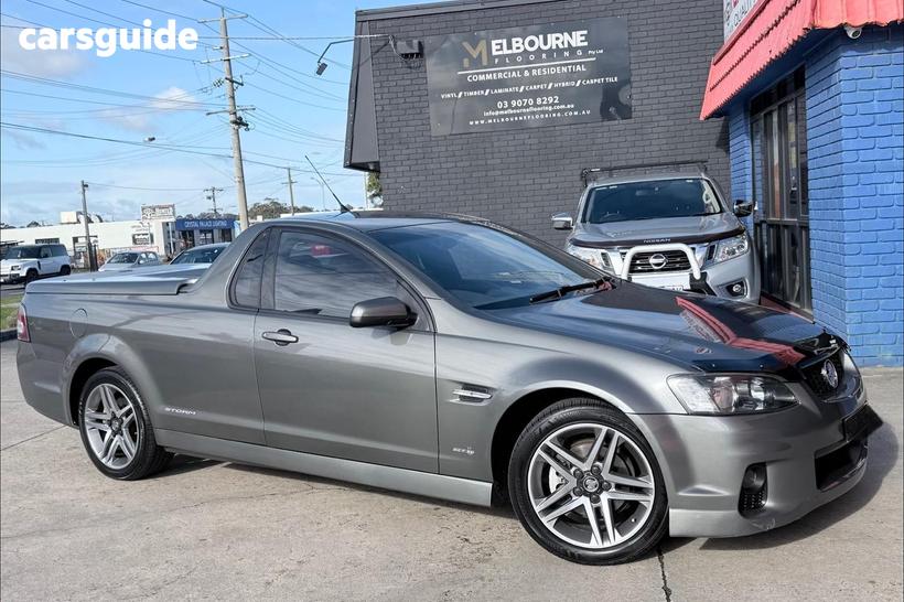 Grey 2011 Holden UTE Ute Tray SV6 R