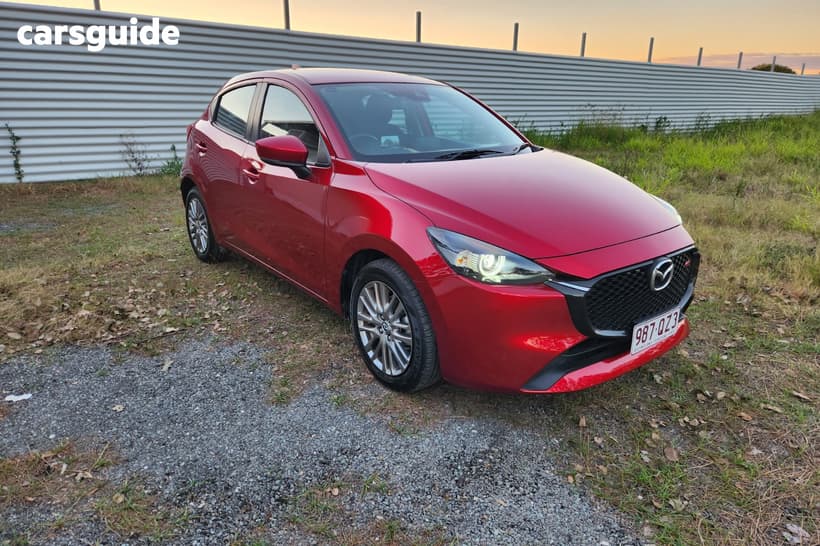 Red 2024 Mazda 2 Hatchback G15 Evolve