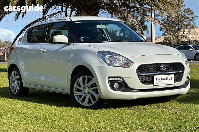 White 2020 Suzuki Swift Hatchback Gl Navi
