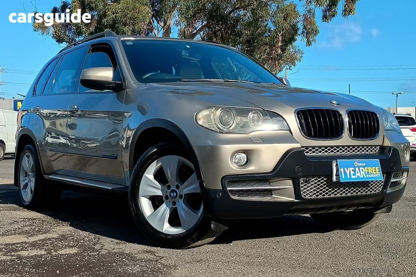 Gold 2007 BMW X5 Wagon 3.0Si
