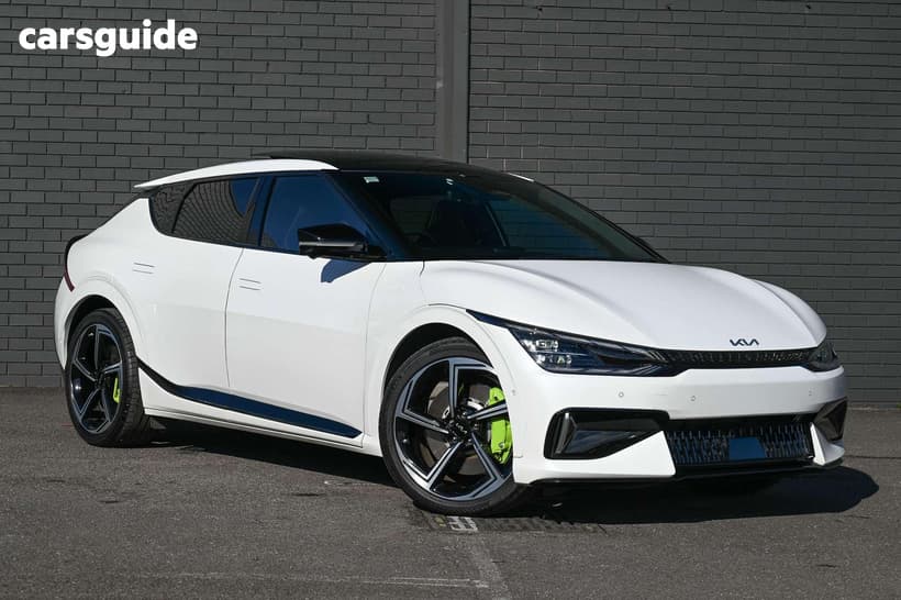 White 2023 Kia EV6 Wagon Gt Awd