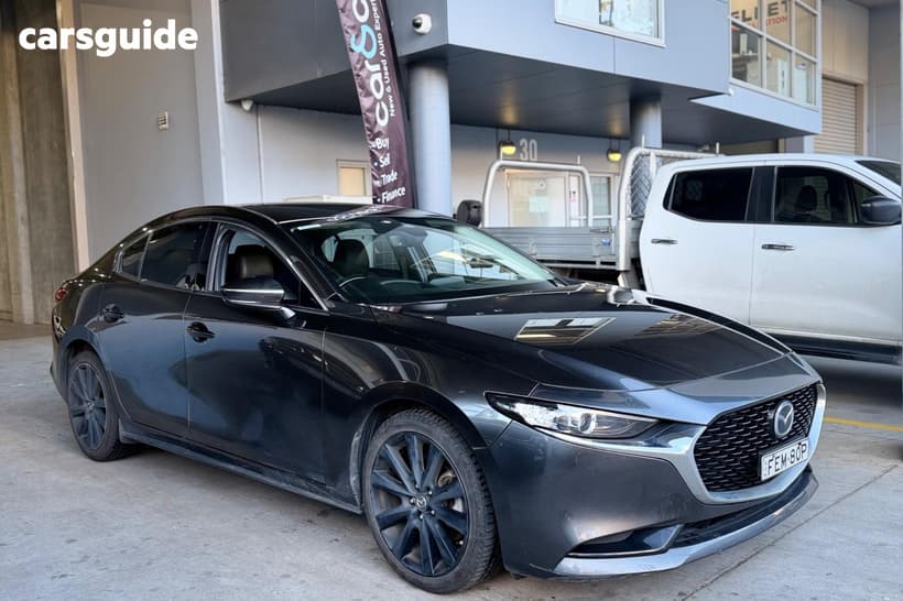 Grey 2022 Mazda 3 Sedan G20 Touring