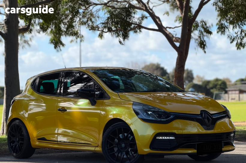 Yellow 2014 Renault Megane Hatchback Sport Edition