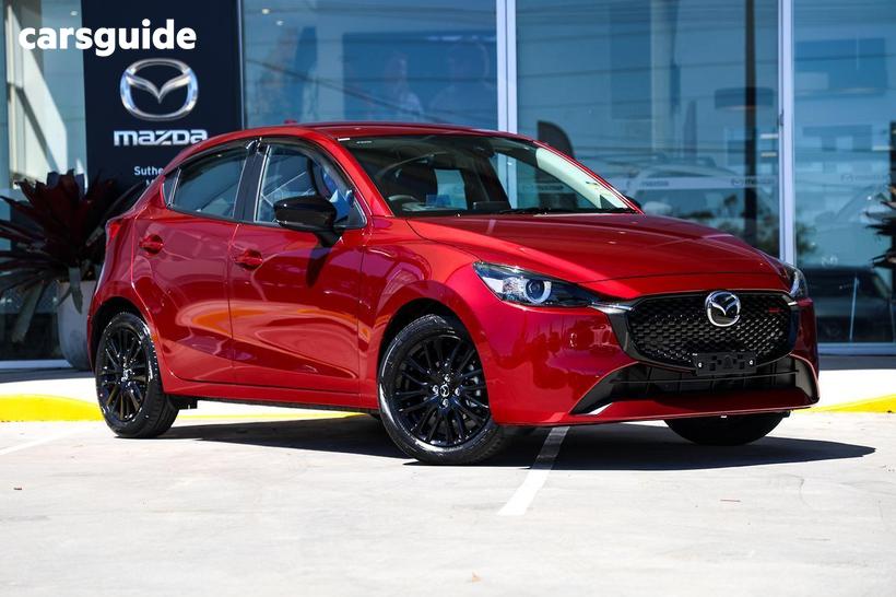 Red 2026 Mazda Mazda2 Hatchback G15 Evolve