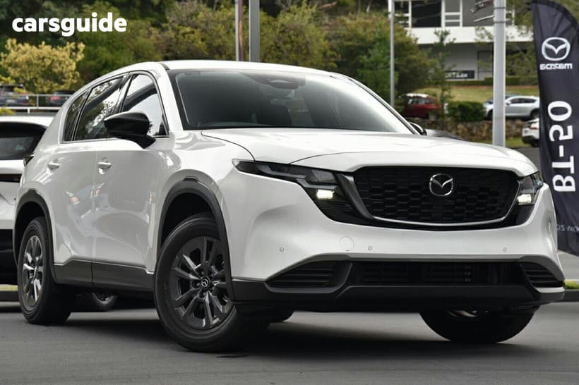 White 2026 Mazda CX-5 Wagon G25 Akera (Awd)