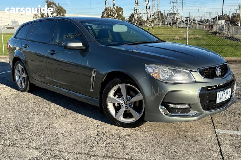Grey 2016 Holden Commodore Sportswagon Sv6