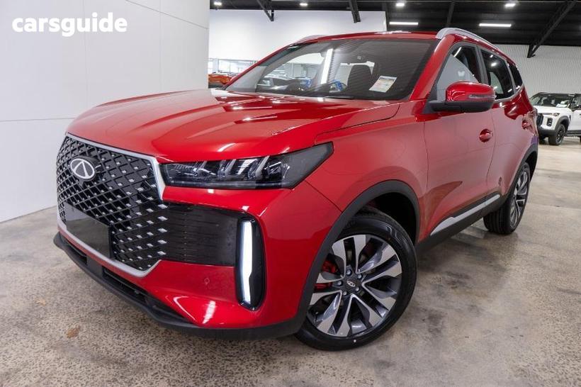 Red 2025 Chery Tiggo 4 Wagon Ultimate