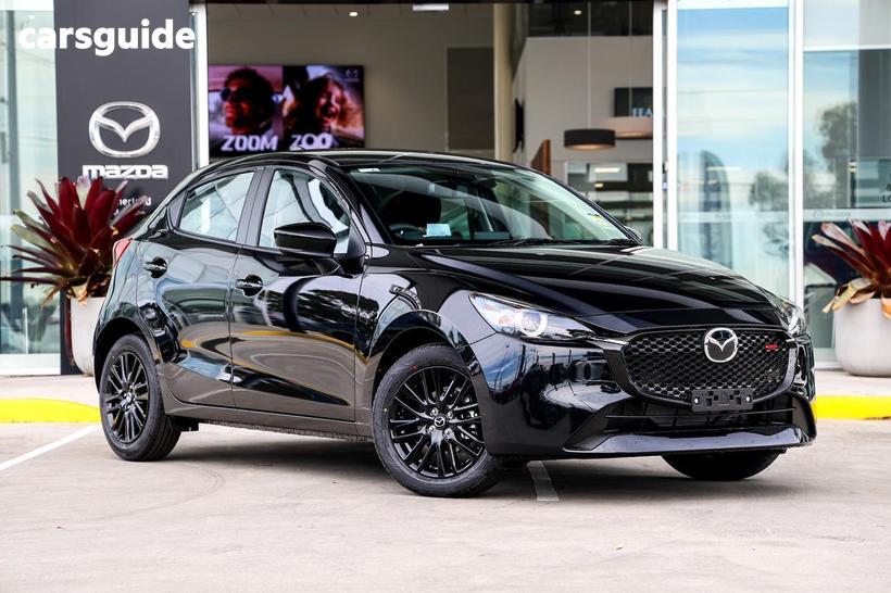Black 2026 Mazda Mazda2 Hatchback G15 Evolve
