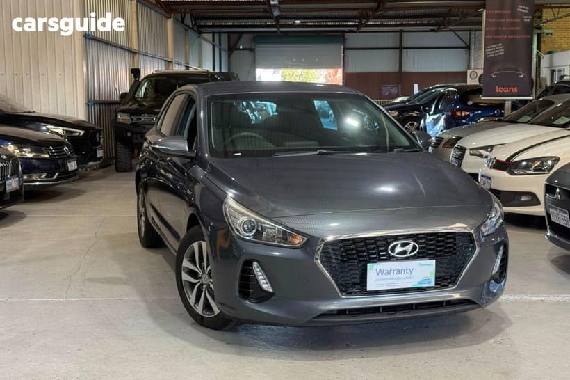 Grey 2017 Hyundai I30 Hatchback Active
