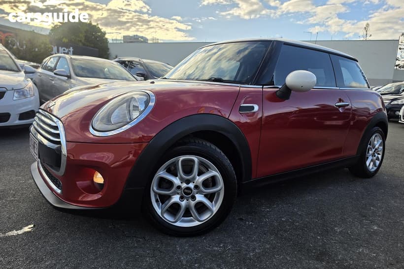Red 2015 Mini Hatch Hatch COOPER F