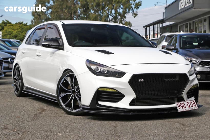 White 2018 Hyundai I30 Hatchback N Performance