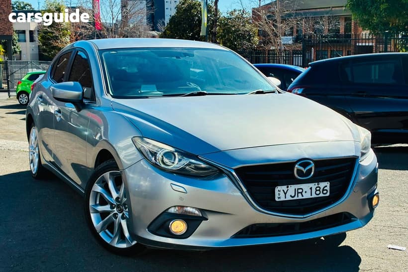 Silver 2015 Mazda 3 Hatchback Sp25 Gt