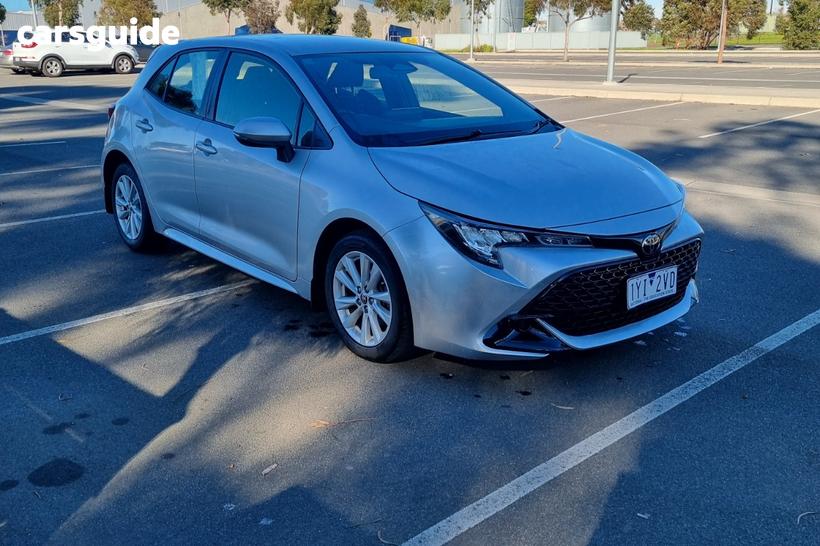 Silver 2022 Toyota Corolla Hatchback Ascent Sport + Convenience Pk