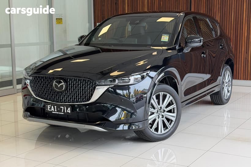 Black 2026 Mazda CX-5 Wagon G35 Akera Turbo (Awd)