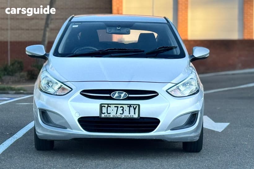 Grey 2015 Hyundai Accent Hatchback Active