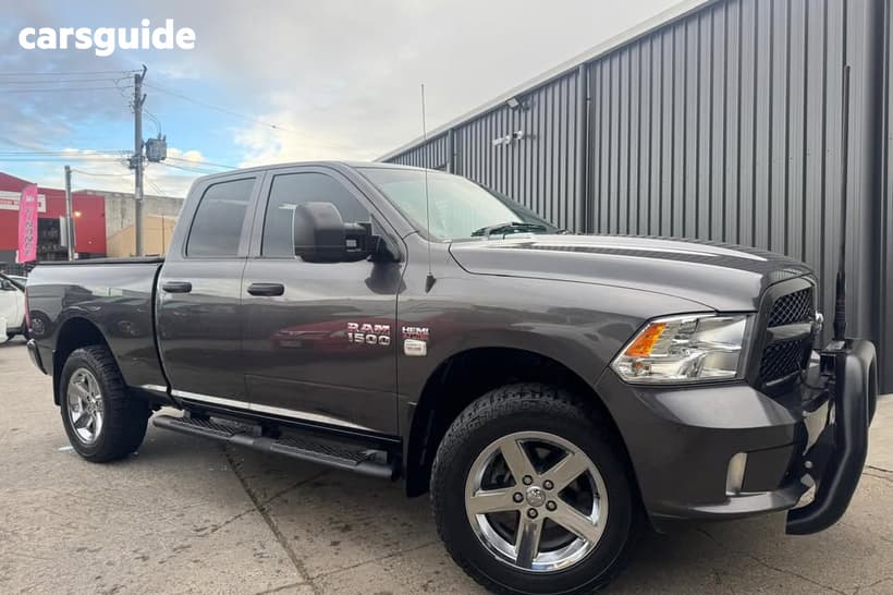 Grey 2019 RAM 1500 Coach Black Pack (4X4)