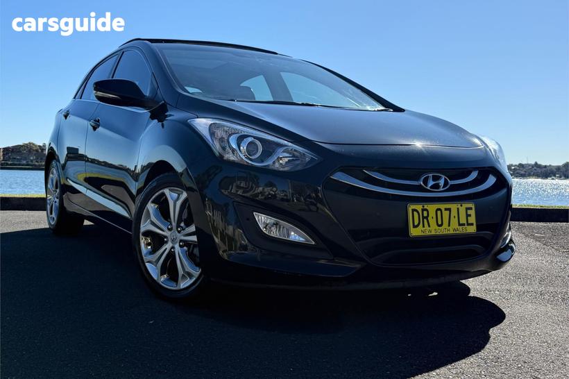 Black 2012 Hyundai I30 Hatchback Premium