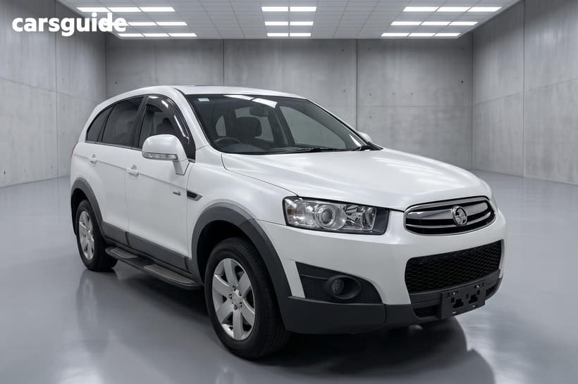 White 2013 Holden Captiva Wagon 7 Sx (Fwd)